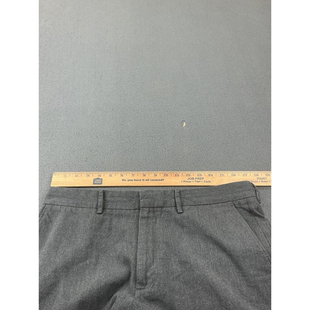 J.CREW Pants Mens 35x32 Gray Classic Fit Bedford Cotton Tweed Dress Pants - Picture 4 of 10